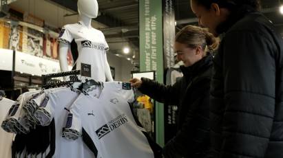 FEATURE: Derby County Women Shirts Go On Sale At DCFCMegastore