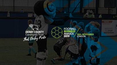 Derby County Community Trust Nominated For National Football Business Award