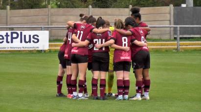 Match Action: AFC Fylde Women 1-2 Derby County