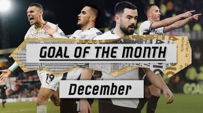 GOAL OF THE MONTH: December 2024 Nominees