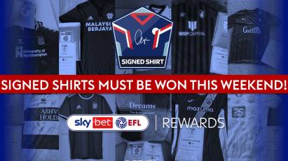 A Signed Derby Shirt Has To Be Won This Weekend