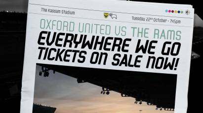 TICKET NEWS: Oxford United (A)