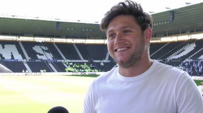 Niall Horan Thrilled To Be Back At Pride Park