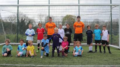 Derby Duo Entertain Holiday Coaching Youngsters