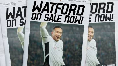 TICKET NEWS: Watford (H)