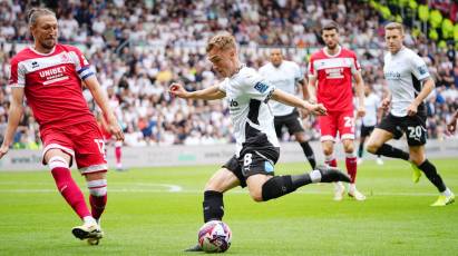 POST-MATCH INTERVIEW: ‘Emotional and overwhelming to play in Pride Park atmosphere’ - Osborn