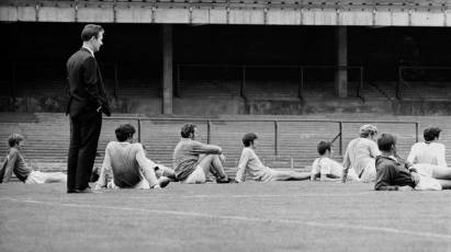 Snapshot In Time: Clough Oversees Training With The Rams