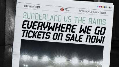 TICKET NEWS: Sunderland (A)