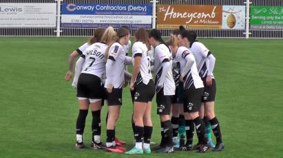 Match Action: Derby County Women 5-1 Stoke City Women