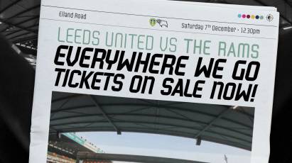 TICKET NEWS: Leeds United (A)