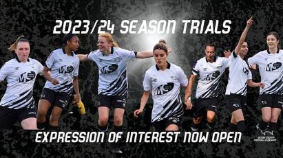 Derby County Women Senior Team Trials: Expression Of Interest 