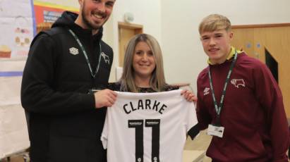 Derby Duo Wildsmith And Thompson Visit Local Primary School