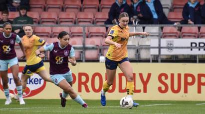 MATCH REPORT: Burnley Women 2-0 Derby County Women