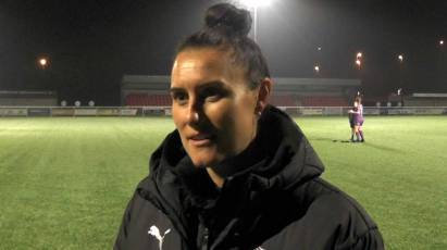 POST-MATCH: Sam Griffiths - Stoke City Women (H)