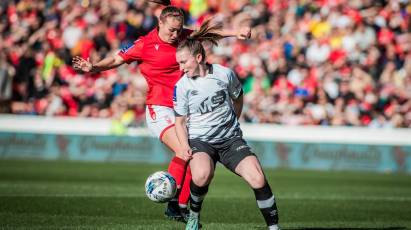 Match Action: Nottingham Forest Women 3-1 Derby County Women