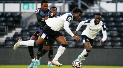 U23 HIGHLIGHTS: Derby County 0-1 Tottenham Hotspur