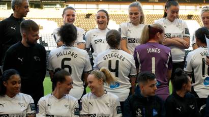 FEATURE: Ewes Line Up For 2024/25 Team Photo At Pride Park