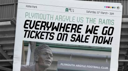 TICKET NEWS: Plymouth Argyle (A)