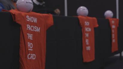 Behind The Scenes At Show Racism The Red Card