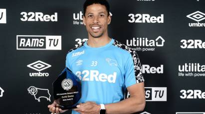 Curtis Davies Announced As Derby’s PFA Community Champion