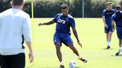 Huddlestone Trains With Rams