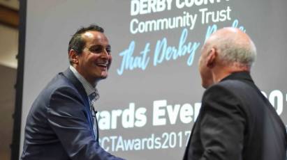 Derby County Community Trust Celebrates First Awards Evening