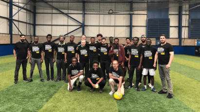 Derby Help To Mark Contribution Refugee Players Make To Football In Amnesty’s ‘Football Welcomes’ Weekend 