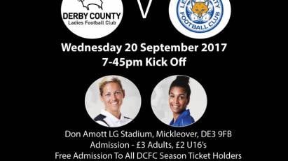 Watch Our Ladies Team Face Leicester City LIVE This Evening