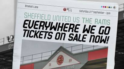 TICKET NEWS: Sheffield United (A)