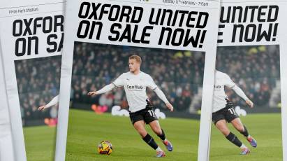 TICKET NEWS: Oxford United (H)