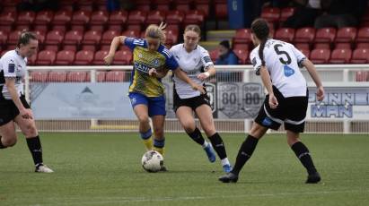 MATCH REPORT:  Derby County Women 0-3 Hashtag United Women