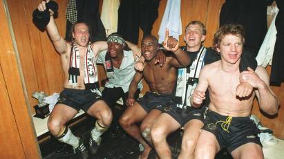 Snapshot In Time: Inside The Dressing Room As Derby Toast Promotion In 1996