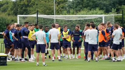 Players Return To Training At Moor Farm