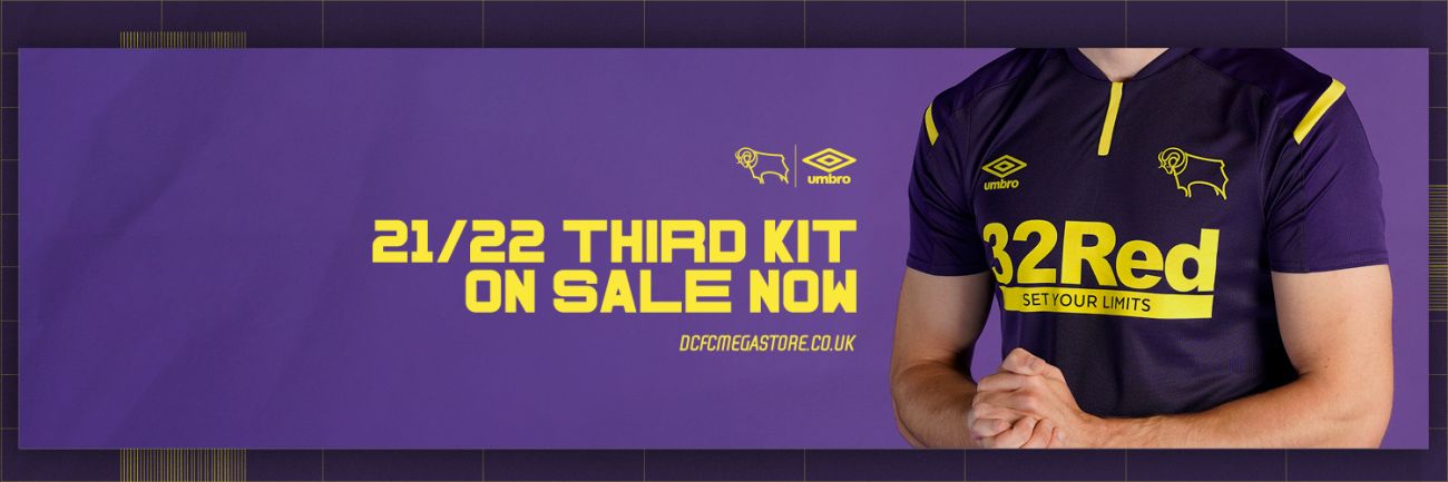 Derby County 2022-23 Umbro Third Kit - Football Shirt Culture