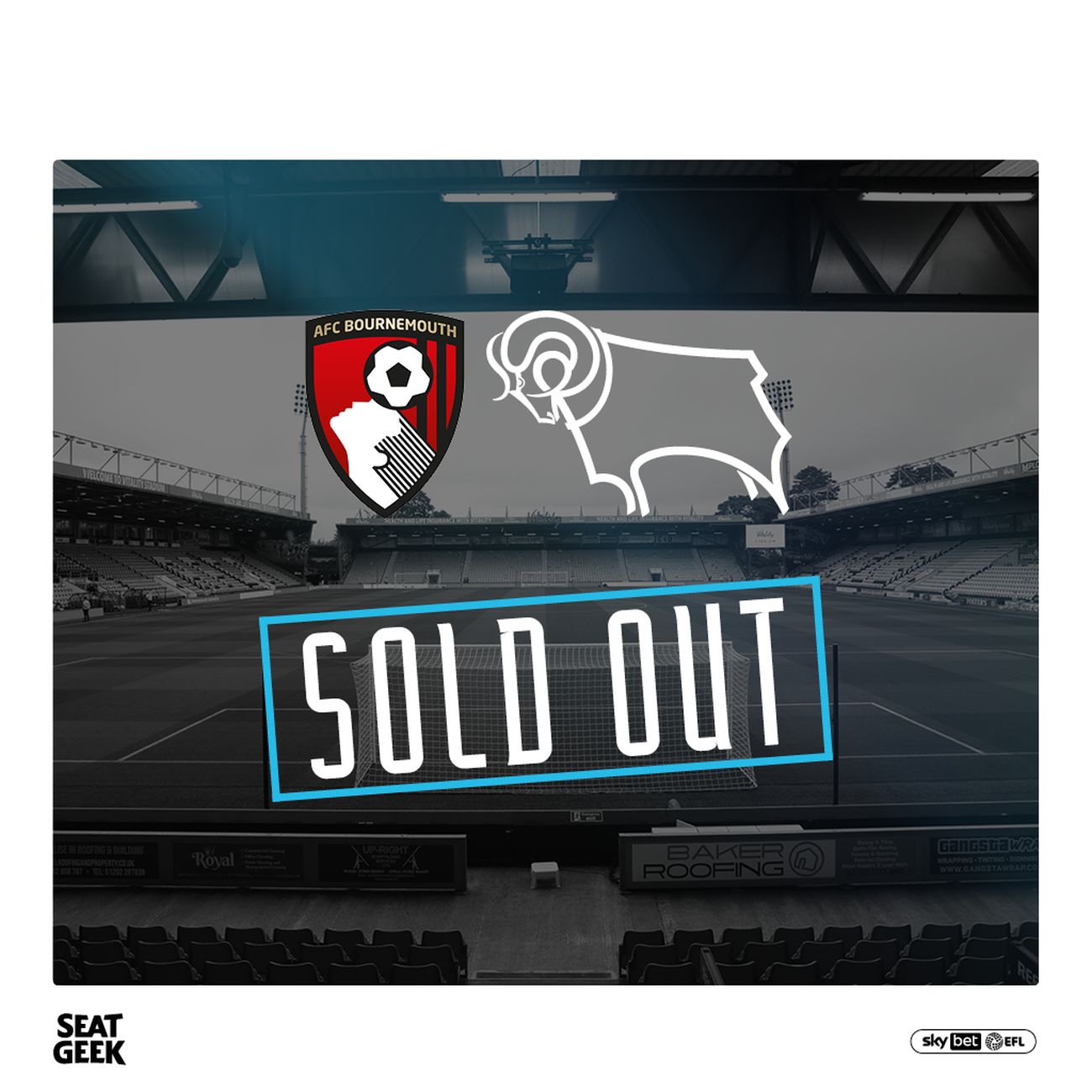 Ticket Information: AFC Bournemouth (A) - Blog - Derby County