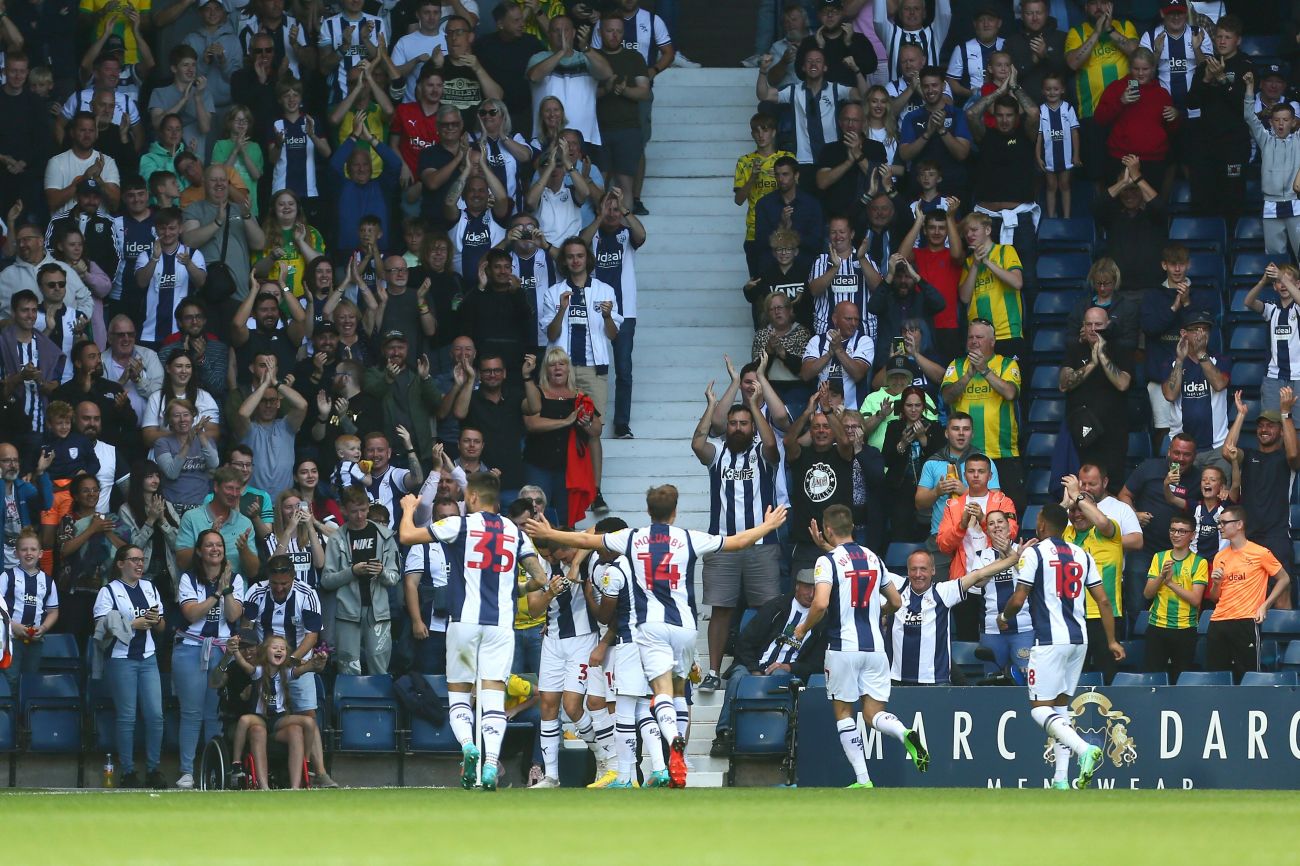 West Brom 5-2 Hull City: Baggies earn first win of season in