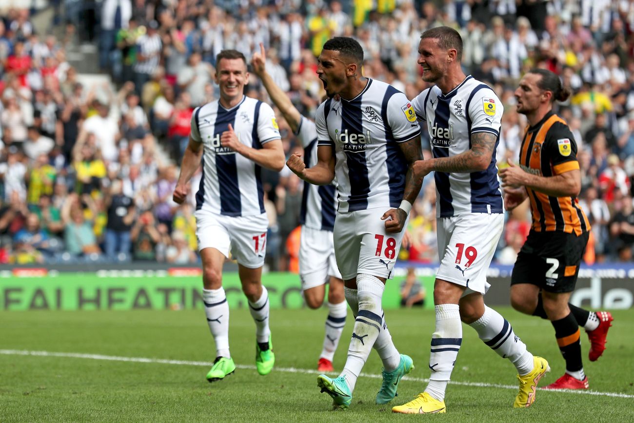 West Brom 5-2 Hull City: Baggies earn first win of season in