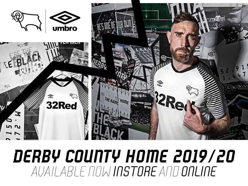 Umbro 2019-20 Derby County Shirt M M